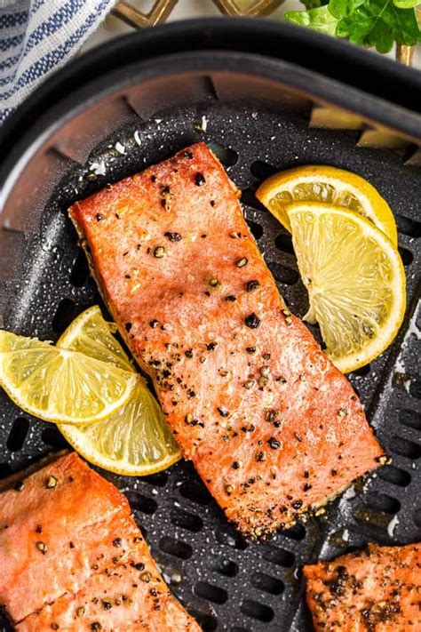 Easy Air Fryer Salmon Tender And Flaky The Recipe Rebel