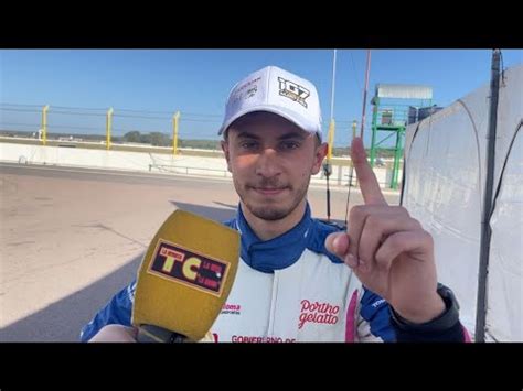 Tobías Martínez se quedó con la primera serie del TC Pista en Toay