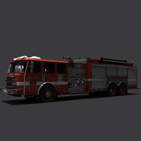 Fire Engines Collection 3D Model - TurboSquid 2131051