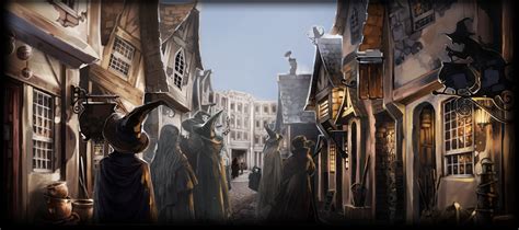 Diagon Alley by CiroGiso on DeviantArt