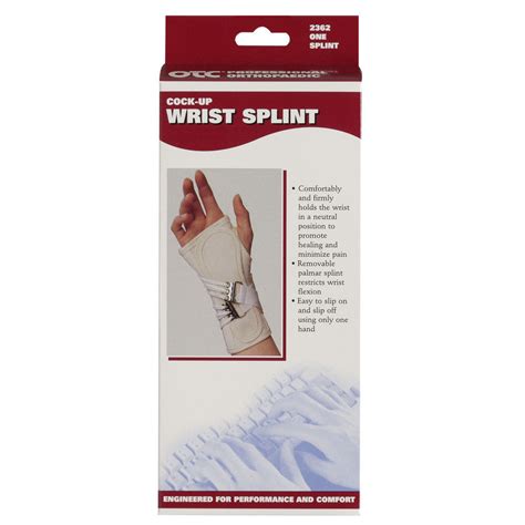 2362 Cock Up Wrist Splint Otcbrace