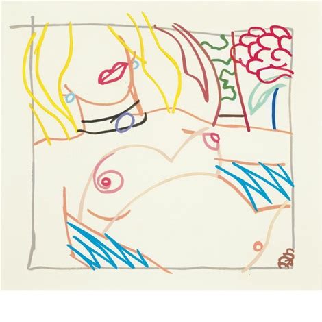 Study For Bedroom Nude With Black Choker Par Tom Wesselmann Sur Artnet