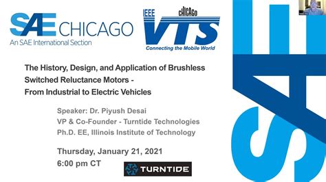 Sae Chicago Presents Turntide Technologies Switched Reluctance Motor