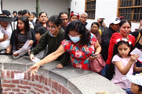 Santa Rosa De Lima Fieles Iniciaron Ingreso A Su Santuario Galer A