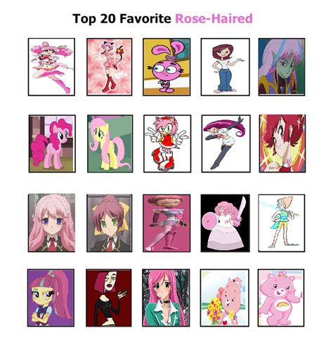 Top 20 Favorite Rosettes Redux By Sissycat94 On Deviantart