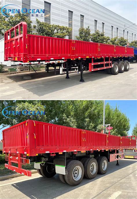 Axis T Cargo Transport Sidewall Semi Trailer Carbon Steel Products