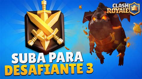 Melhor Deck Para A Liga Desafiante Clash Royale Youtube