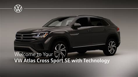 Welcome To Your Volkswagen Atlas Cross Sport Se With Technology