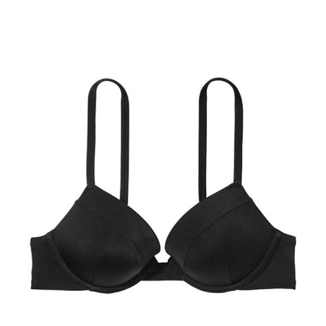 Victoria S Secret Swim Victorias Secret Swim Mixandmatch Sexy Tee Pushup Bikini Top Black