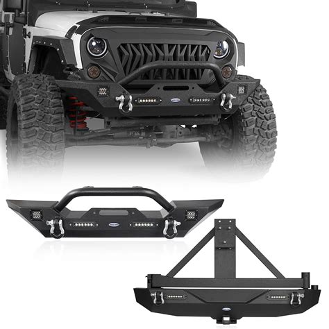 Buy Hooke Road Sturdy Front Bumper And Rear Bumper With Spare Tire