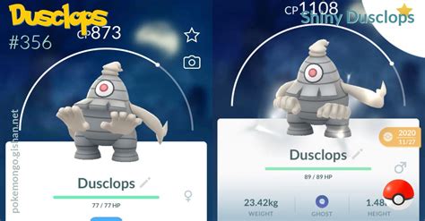 Shiny Dusclops - Pokemon Go