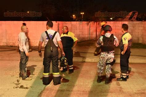 Causa alarma incendio en bodega de Infonavit Las Vegas en Boca del Río