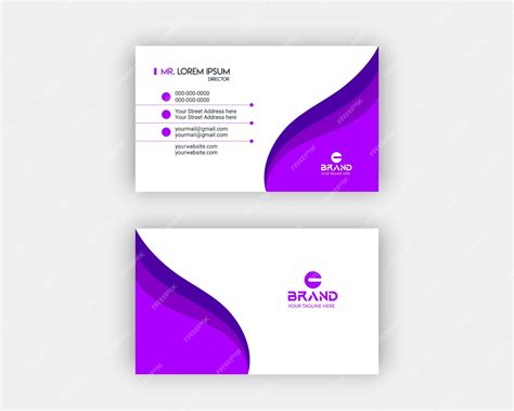 premium vector  business cards   brand brand logo