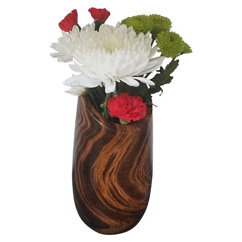 11 Brown Unique Tall Decorative Flower Base