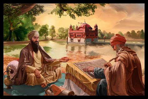 Guru Arjun Dev Ji The Preparation Of The Guru Granth Sahib Flickr