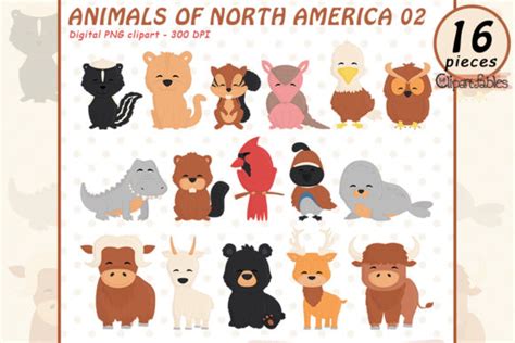 Cute Arctic Animals Clipart, North Pole Graphic by clipartfables · Creative Fabrica