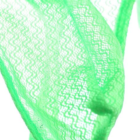 Sexy Ice Silk Men Bikini Underwear Gay Sissy Panties Nylon Pants See Through Lace Low Waist