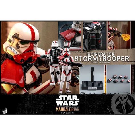 咩咩Q 全新 TMS HOT TOYS STAR WARS 星際大戰 曼達洛人 焚燒風暴兵 蝦皮購物