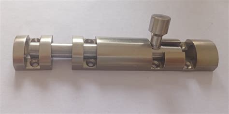 Stainless Steel Centre Head 5inch SS Tower Bolt For Door Fittings Rod