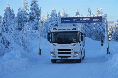 Härtetest im Scania Winter Event in Norwegen TIR transNews