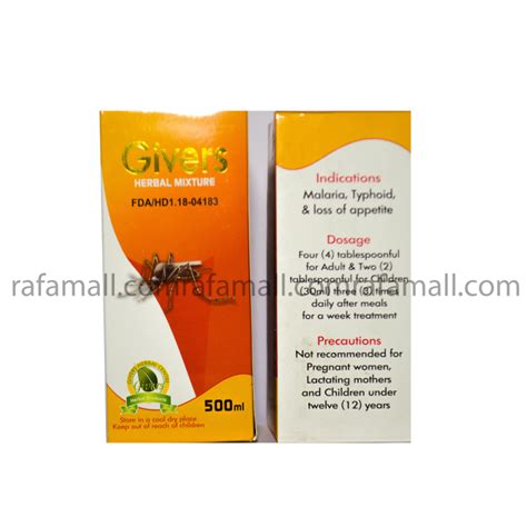 Givers Herbal Mixture Rafamall