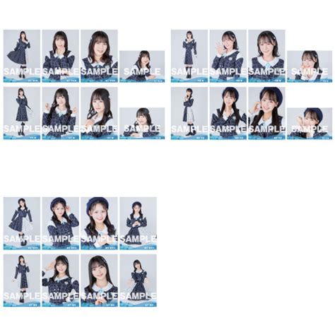 商品詳細ページ Stu48オフィシャルオンラインショップ 【ネコポス便】stu48 2023年5月度ランダム生写真5枚セット