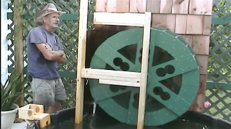 How To Build A Water Wheel Uncle Knuckle S Workshop YouTube