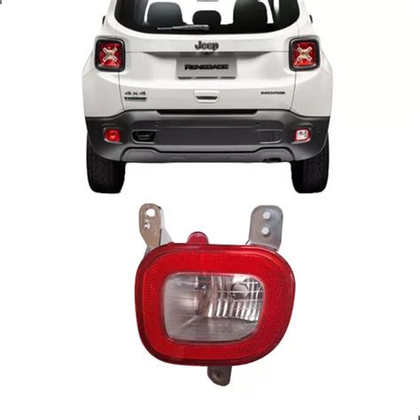 Lanterna Parachoque Tras Jeep Renegade P Luz R Neblina