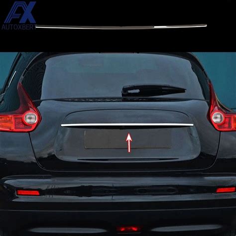 Ax For Nissan Juke Chrome Rear Trunk Door Handle Edge Molding