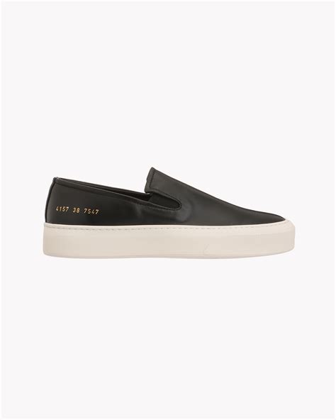 Common Projects Slip On In Leather Women Theory