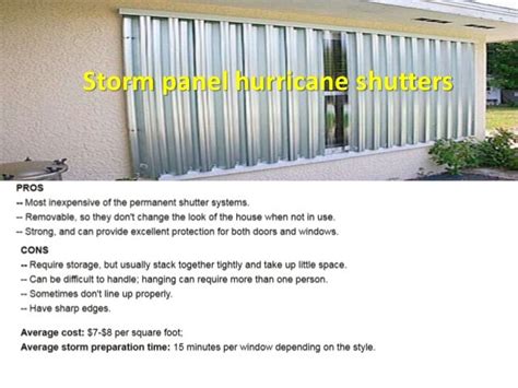 Hurricane Shutter Guide: Compare Different Types