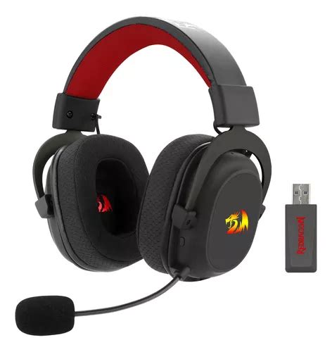 Fone De Ouvido Over Ear Gamer Sem Fio Redragon Redragon Zeus X Wireless