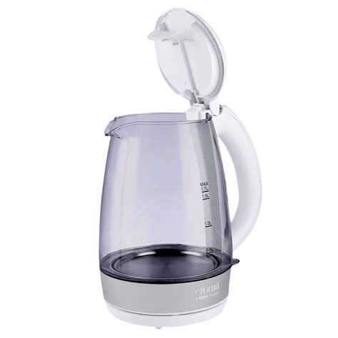 Buy Croma 2200 Watt 1 7 Litre Electric Kettle With Auto Shut Off White