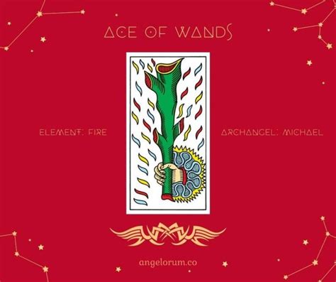 The Cover Art For Ace Of Wands