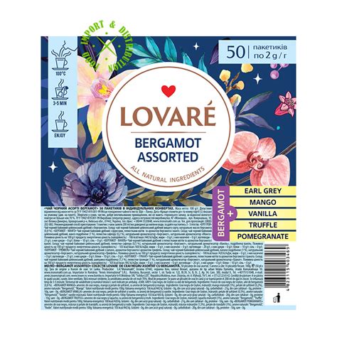 Herbata Lovare Zestaw Assorted Bergamot Gr X Tor Kraftgroup Pl