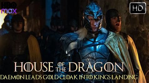 House Of The Dragon Episode Daemon Targaryen Leads Gold Cloak Into