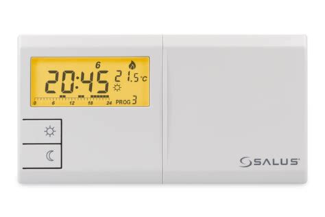 Flv Wired Electronic Thermostat Programmable Salus