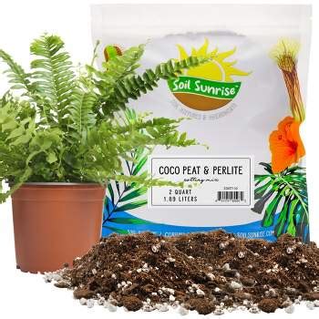 Gardener's Supply Company Eco-co Coconut Coir Potting Mix Brick | Expands To 10 Quarts Of Mix ...