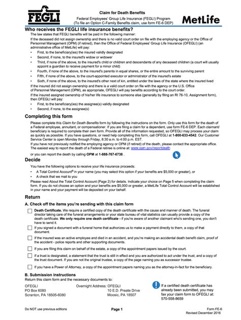 Metlife Fegli Form Fe Fill And Sign Printable Template