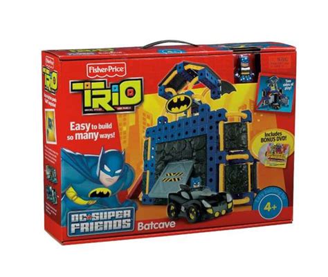 Fisher Price TRIO Batman Batcave Playset | T3832 : VMInnovations.com