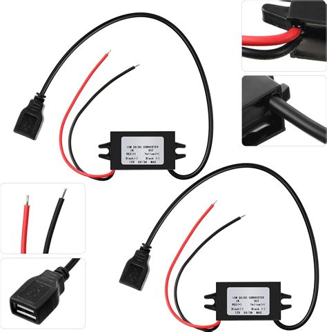 Amazon Weewooday Direct Current Converter Voltage V To V A W