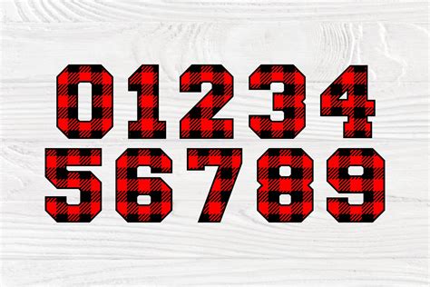 Buffalo Plaid SVG Fonts Plaid Alphabet Svg Plaid Letters 563014