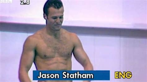 Jason Statham Actor Hero Commonwealth Games Diver Cbc Sports