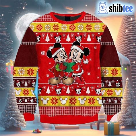 Mickey Mouse Merry Christmas 2023 Ugly Christmas Sweater Shibtee Clothing