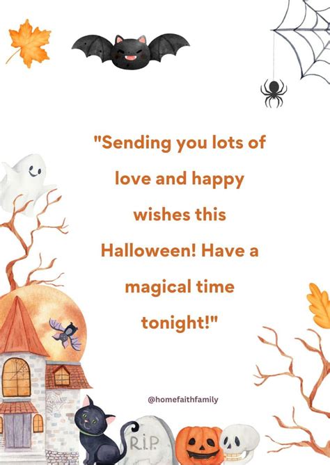 161 Happy Halloween Wishes For Your Kids Card This Year - Home Faith Family