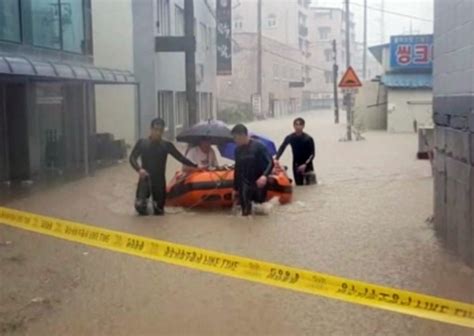 충북 청주 290㎜ ‘물 폭탄22년 만의 폭우에 산사태 등 피해 속출