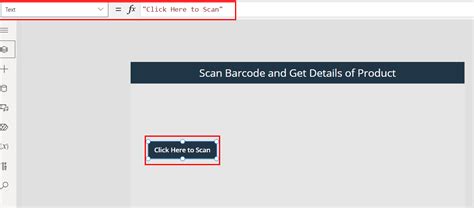 Scan Barcodes Using Power Apps Barcode Reader Display Product