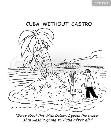 Tourism In Cuba Cartoons and Comics - funny pictures from CartoonStock