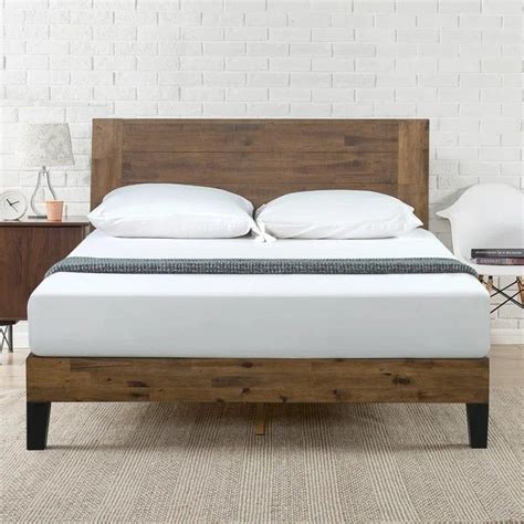 Evelyn Solid Wood Bed Frame with Headboard