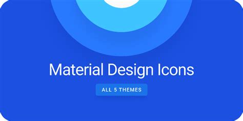 Material Design Icons - Download Free UI Kit